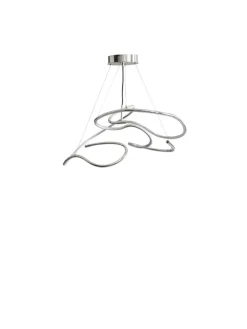 Ghost Chandelier, Mini, Chrome fra 101 Copenhagen