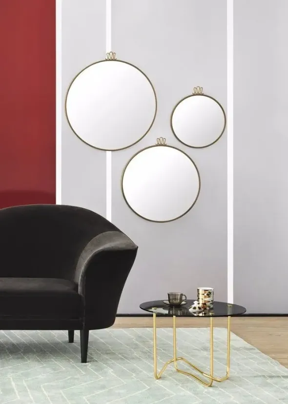 Gio Ponti Randaccio Spejl Ø70 fra GUBI
