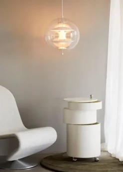 Globe, Glass pendel Ø40 af Verner Panton