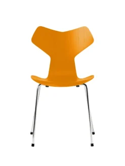 3130 Grand Prix stol i farvet ask af Arne Jacobsen