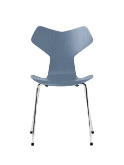 3130 Grand Prix stol i farvet ask af Arne Jacobsen