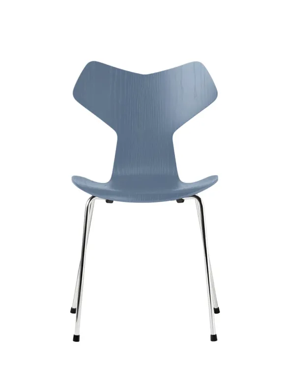 3130 Grand Prix stol i farvet ask af Arne Jacobsen