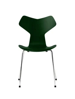 3130 Grand Prix stol i farvet ask af Arne Jacobsen