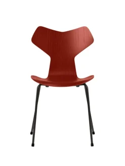 3130 Grand Prix stol i farvet ask af Arne Jacobsen
