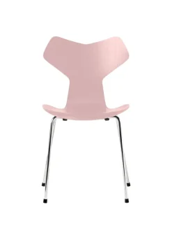 3130 Grand Prix stol i farvet ask af Arne Jacobsen