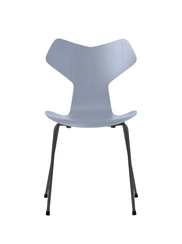 3130 Grand Prix stol i farvet ask af Arne Jacobsen
