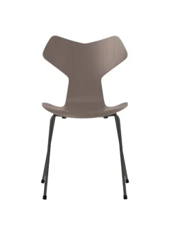 3130 Grand Prix stol i farvet ask af Arne Jacobsen