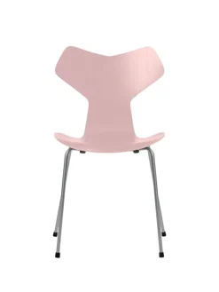 3130 Grand Prix stol i farvet ask af Arne Jacobsen