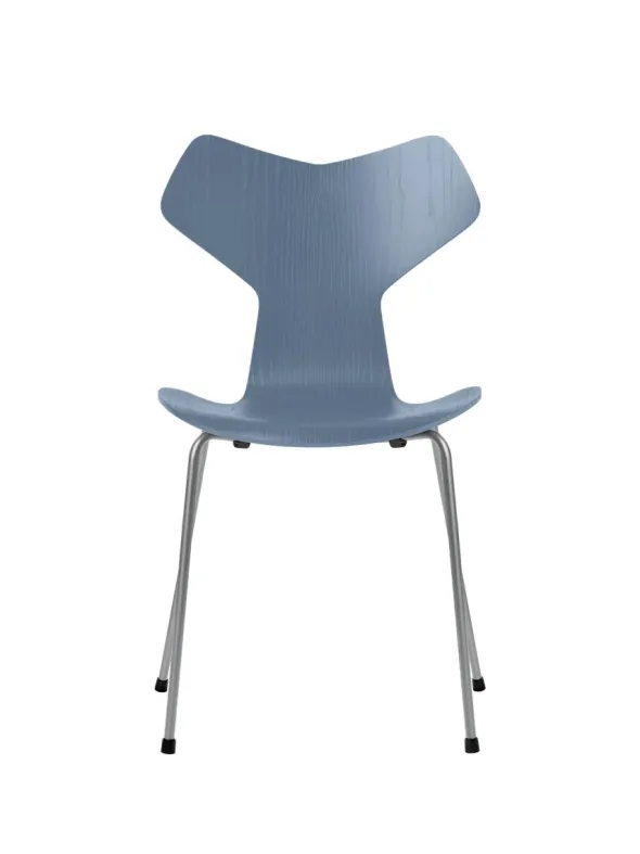 3130 Grand Prix stol i farvet ask af Arne Jacobsen