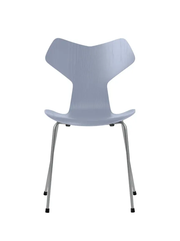 3130 Grand Prix stol i farvet ask af Arne Jacobsen