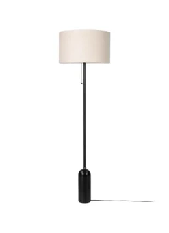Gravity Gulvlampe, canvas skærm fra GUBI