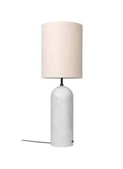 Gravity High XL Gulvlampe, canvas skærm fra GUBI