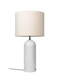 Gravity Low XL Gulvlampe, canvas skærm fra GUBI