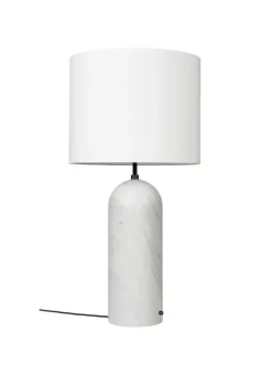Gravity Low XL Gulvlampe, hvid skærm fra GUBI