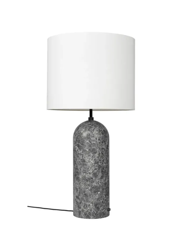 Gravity Low XL Gulvlampe, hvid skærm fra GUBI