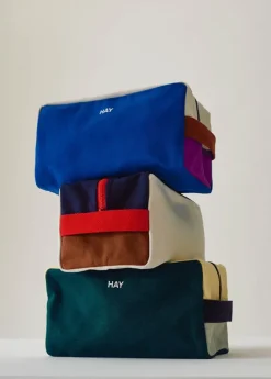 Hay Multi Wash Bag, Electric blue multi