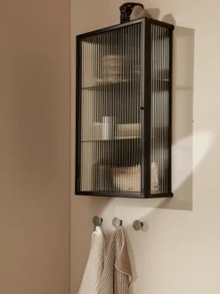 Haze Wall Cabinet, reeded glass 35x60 fra Ferm Living