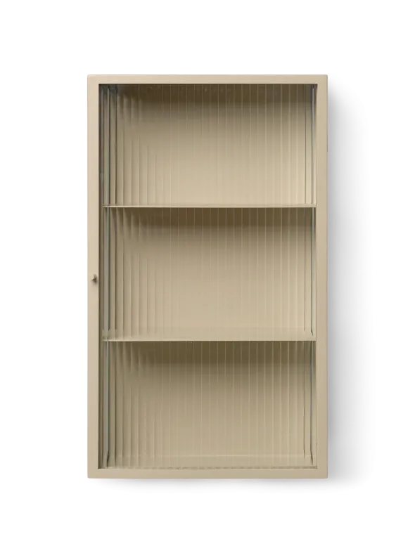 Haze Wall Cabinet, reeded glass 35x60 fra Ferm Living