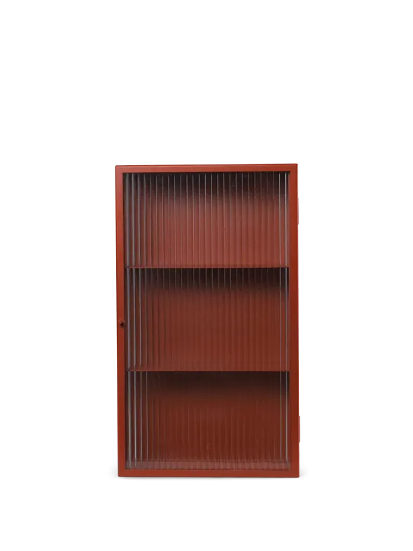 Haze Wall Cabinet, reeded glass 35x60 fra Ferm Living