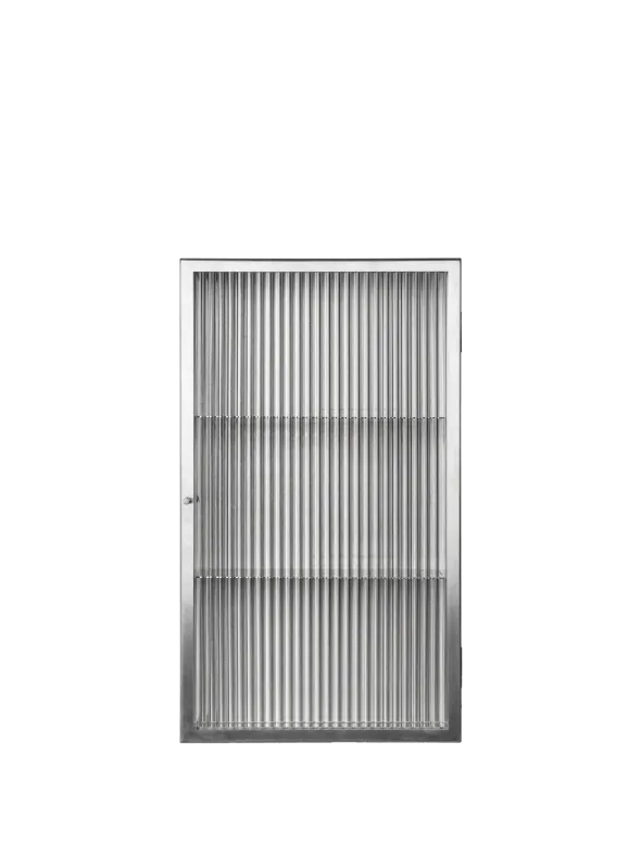 Haze Wall Cabinet, reeded glass 35x60 fra Ferm Living