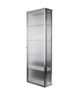 Haze Wall Cabinet, reeded glass 35x100 fra Ferm Living