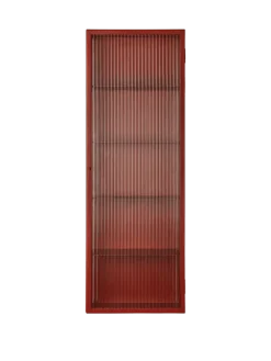 Haze Wall Cabinet, reeded glass 35x100 fra Ferm Living
