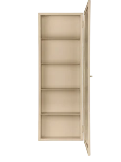 Haze Wall Cabinet, reeded glass 35x100 fra Ferm Living