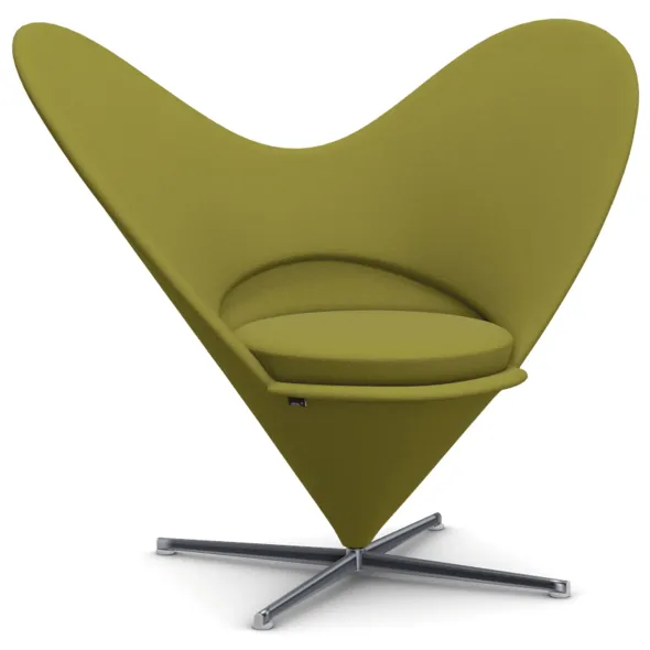 Heart Cone Chair af Verner Panton