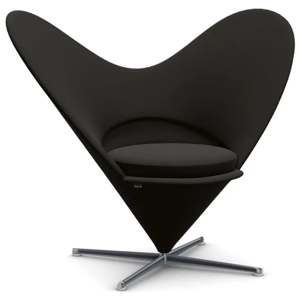 Heart Cone Chair af Verner Panton