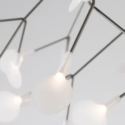 Heracleum III Suspended, Small, nickel fra Moooi