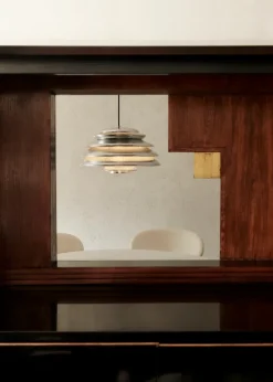 Hive pendel, aluminium af Verner Panton