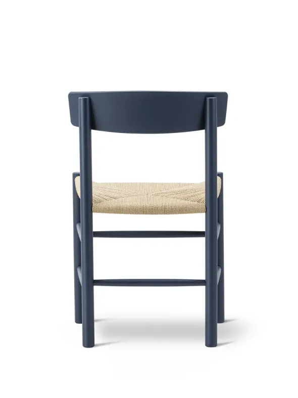 J39 Folkestolen, indigo blue af Børge Mogensen