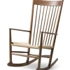 J16 Gyngestol, valnød af Hans J. Wegner