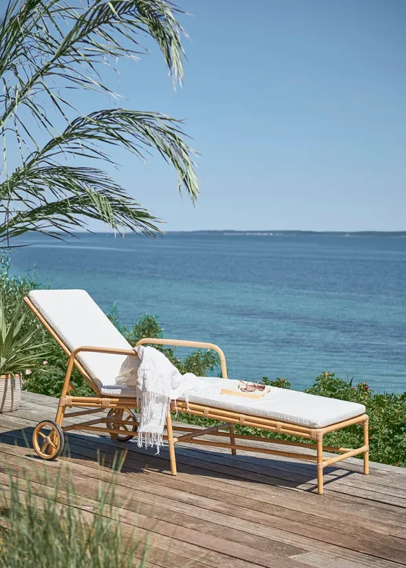 Josephine Exterior Liggestol, Natural fra Sika-Design