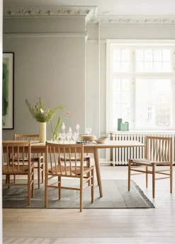 J80 spisebordsstol, eg olie fra FDB Møbler