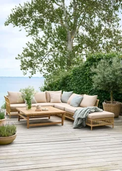 Julian Loungebord, 120x120 cm fra Sika-Design
