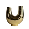 Kazumi StudioVase, gold fra Hein