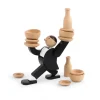 Kikkerland Don't Tip The Waiter, stacking game