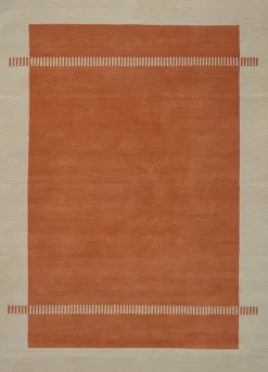 Kimex gulvtæppe, Orange fra Linie Design