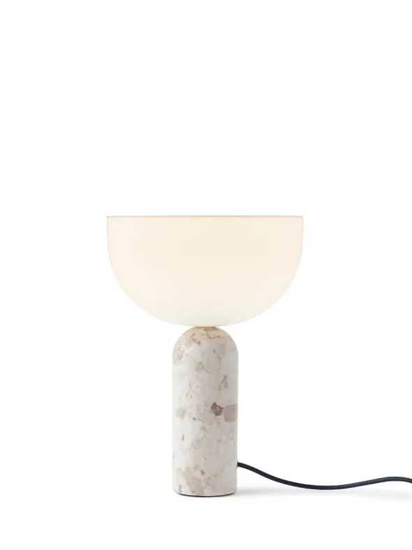 Kizu Bordlampe Small, Kunis Breccia Marble fra New Works