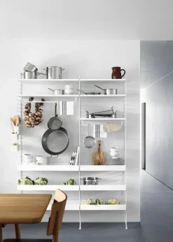 Køkkenreol, bundle G fra String Furniture