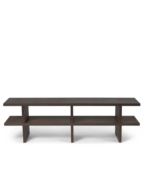 Kona Bench, dark stained oak fra Ferm Living