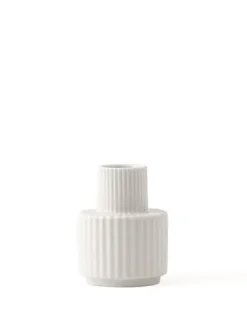 Kronelysestage fra Lyngby Porcelæn