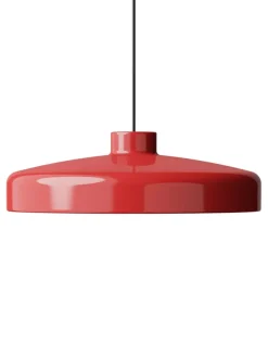 Lacquer pendant large, red fra Nine