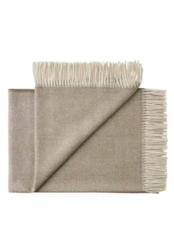 La Paz Plaid, walnut brown fra Silkeborg Uldspinderi