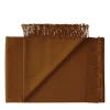 Lima Plaid, caramel fra Silkeborg Uldspinderi