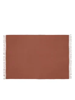 Lima Plaid, rosewood fra Silkeborg Uldspinderi