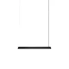 Linear Pendant Lamp 87,2 cm, black fra Muuto