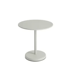 Linear Steel cafébord Ø70 cm, H73 cm fra Muuto