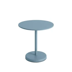 Linear Steel cafébord Ø70 cm, H73 cm fra Muuto